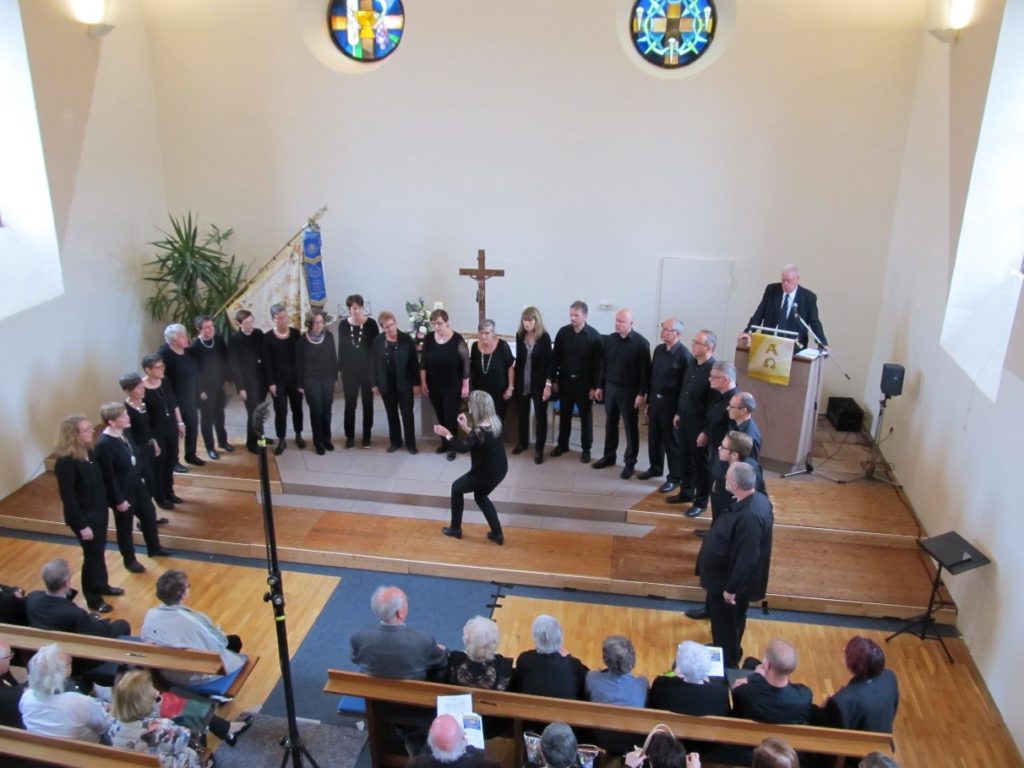 Wertungssingen in der Kirche